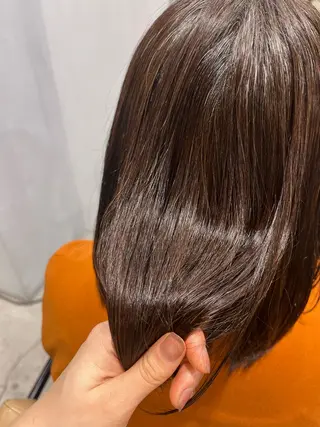 ショート パーマ -みつま はるな-のヘアスタイル