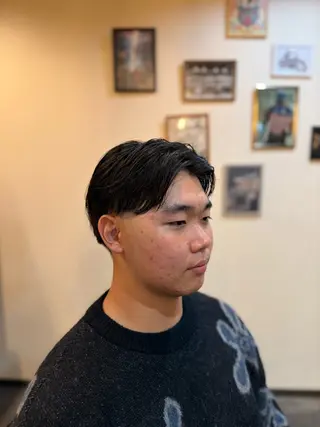 ショート メンズ 菅谷 成世のヘアスタイル