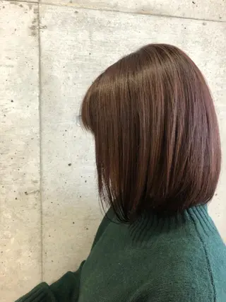 ショート カラー 大栗 佑也  髪質改善のヘアスタイル