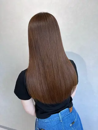 ロング Luana 照沼翔太のヘアスタイル