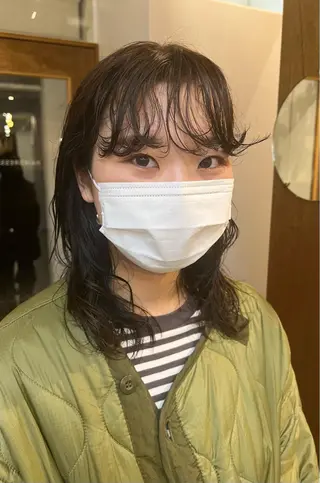 ミディアム 鈴木 三保のヘアスタイル