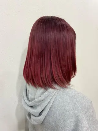 セミロング 【今だけブリーチ 限定価格💕】すみのヘアスタイル