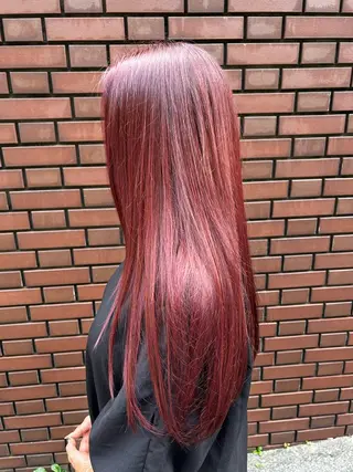 ロング カラー THE REMMY ユミザのヘアスタイル