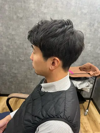 メンズ 登 愛のヘアスタイル