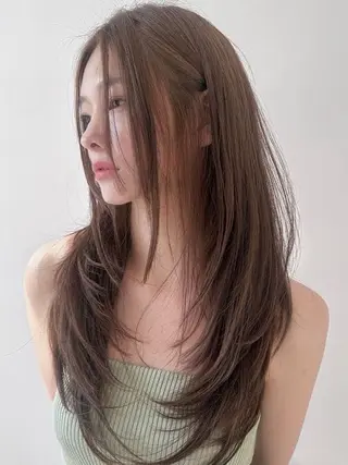 ロング 🌸レイヤー/ブリー チ艶カラー🌸NOAのヘアスタイル