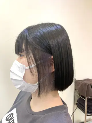 ショート カラー 板倉　花連 💌リピーター様へ↓のヘアスタイル