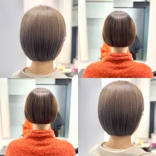 ショート ショートヘア、ボブ こやさん　コヤマのヘアスタイル