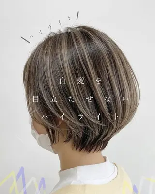 ショート NOPPO 和泉市 美容室／奥村　飛鳥のヘアスタイル