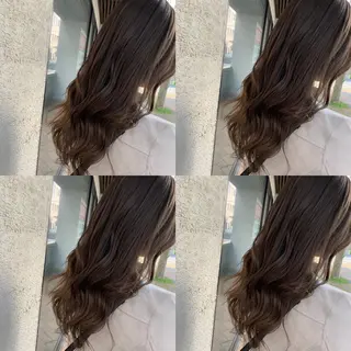 ロング カラー 艶髪・酸性ストレート フリツのヘアスタイル