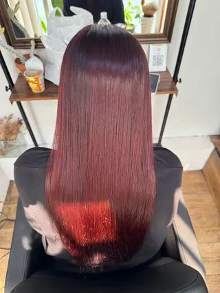 ロング カラー 椎葉 祐也のヘアスタイル