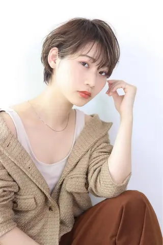 ショート 齋藤 羽鳳のヘアスタイル