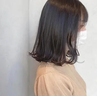 ミディアム 三輪 恭平のヘアスタイル