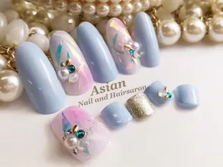 ネイル Asian  池袋店 アジアンのネイルデザイン