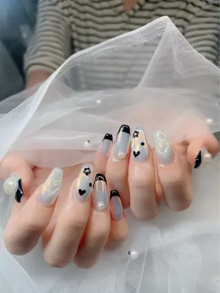 ネイル ハイネイル 自宅サロンのネイルデザイン