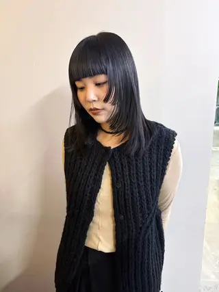 ロング カラー ハイトーン レイヤー🎀meiのヘアスタイル