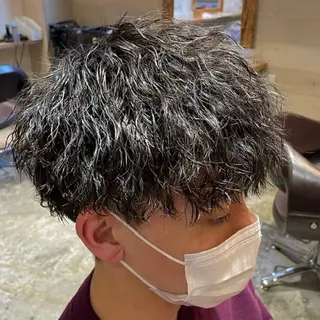 パーマ メンズ 👑錦糸町/毛流れ パーマ特化/NORIのヘアスタイル