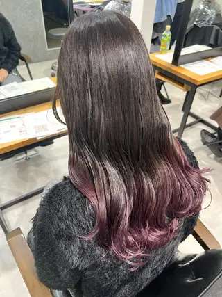 ロング カラー collet矢島/ ブリーチ/レイヤーのヘアスタイル