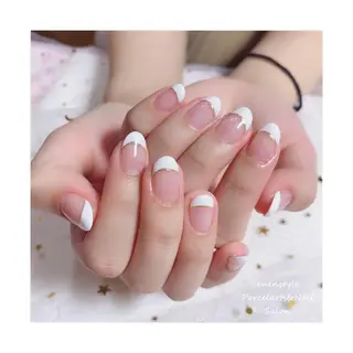 ミディアム ネイル 👑enen style👑のネイルデザイン