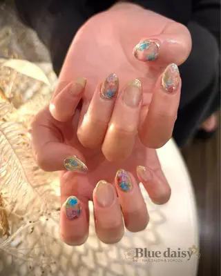 ネイル Blue daisy 栄本店のネイルデザイン