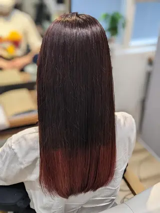 カラー ロング Kokeshi/吹上 /Rymlhairのヘアスタイル