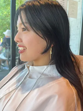 ロング カラー RIO 福岡美容師のヘアスタイル