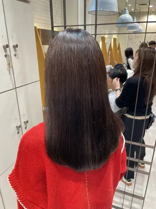 ロング カラー 吉川沙知 /ナチュラルカラーのヘアスタイル