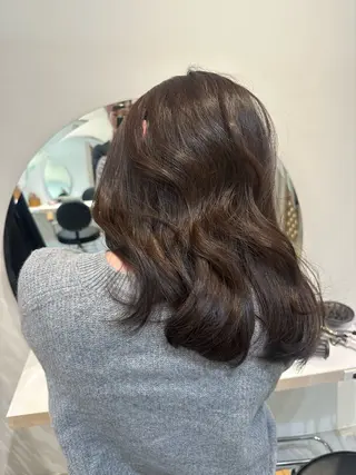 ミディアム AYAKA 下北沢suuのヘアスタイル