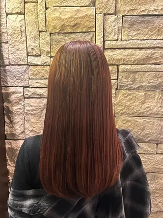 カラー 長塚 花のヘアスタイル