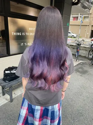 カラー 中富 🍪みなのヘアスタイル