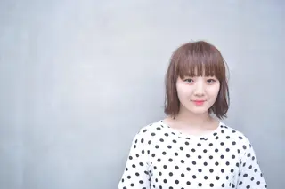 ショート ミディアム カラー 磯部 巧 bob/ショートのヘアスタイル