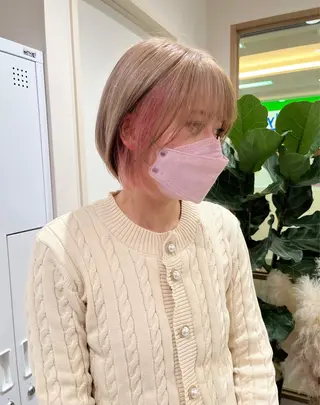 カラー 河原 楓樹のヘアスタイル
