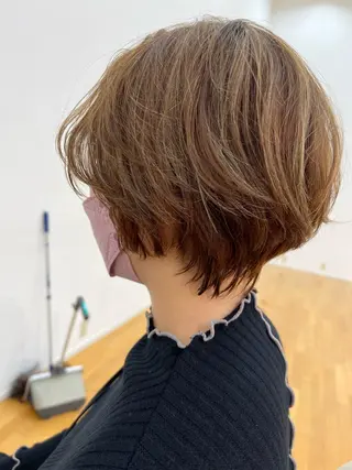ショート 名駅/艶韓国風ヘア miyabiのヘアスタイル