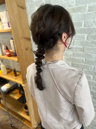 ロング ヘアアレンジ Topstylist YUKIのヘアスタイル