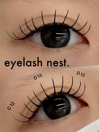 マツエク・マツパ 🤍nest. エリ🤍のマツエク・マツパデザイン