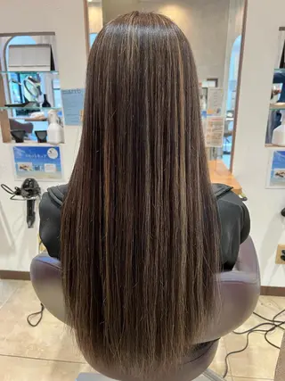 ロング 兼城 昌一郎のヘアスタイル