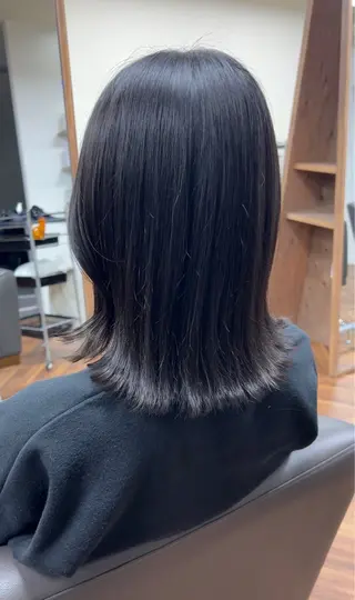ミディアム GRAN LUSSO 【MIHARU】のヘアスタイル