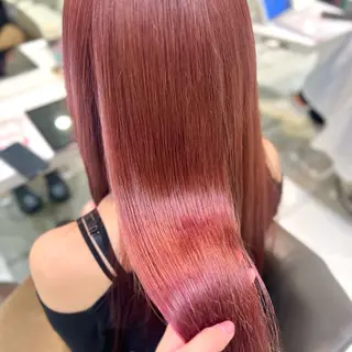 ロング Yuka/Aujua ソムリエ/髪質改善のヘアスタイル