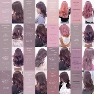 ミディアム カラー 韓国艶カラー🇰🇷 DISCO💙のヘアスタイル