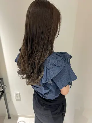ロング 透明感カラー/ 髪質改善/裏田 遊のヘアスタイル