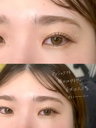 マツエク・マツパ 吉祥寺kasumi 🌛eye/browのマツエク・マツパデザイン