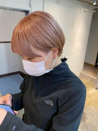 ショート カラー パーマ ヘアアレンジ メンズ キッズ ネイル マツエク・マツパ アイブロウ 🧼柴田 健太郎🧼のヘアスタイル