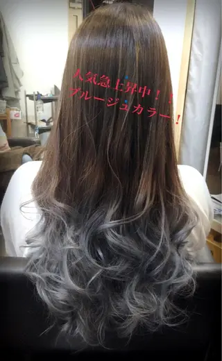 ロング カラー BOBシークレット じょうじ⭐️のヘアスタイル
