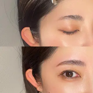 アイブロウ 自眉を活かす ayakaの眉毛・アイブロウイメージ