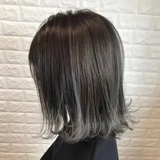 ミディアム 烏丸韓国ヘア🇰🇷 ayaka🎀のヘアスタイル