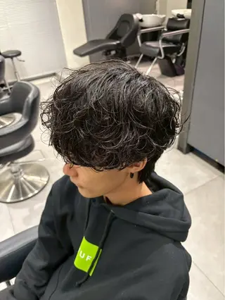 パーマ ✨メンズパーマ必見✨ 🫧メンズ専門ひびきのヘアスタイル