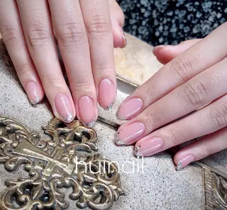 ミディアム めぐみのネイルサロン スタッフ練習のネイルデザイン