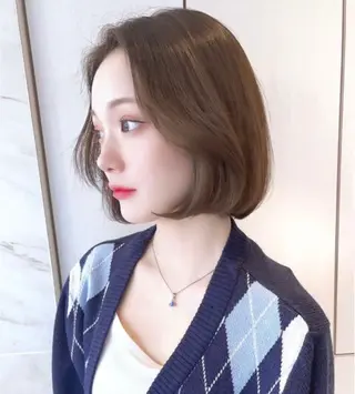 ショート 梶 久菜乃のヘアスタイル