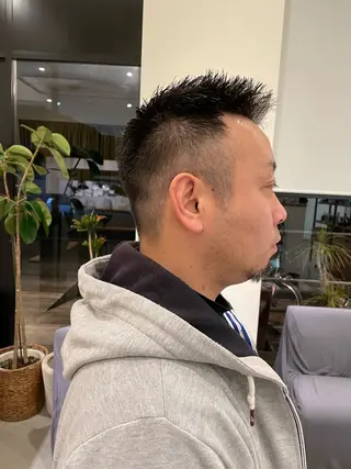 メンズ 隈本 利恵子のヘアスタイル