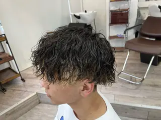 パーマ メンズ メンズ専門美容師店長 💈高橋和真💈のヘアスタイル