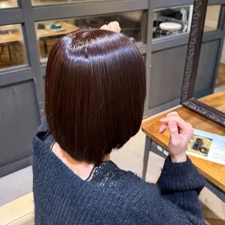 カラー 石渡 美沙のヘアスタイル